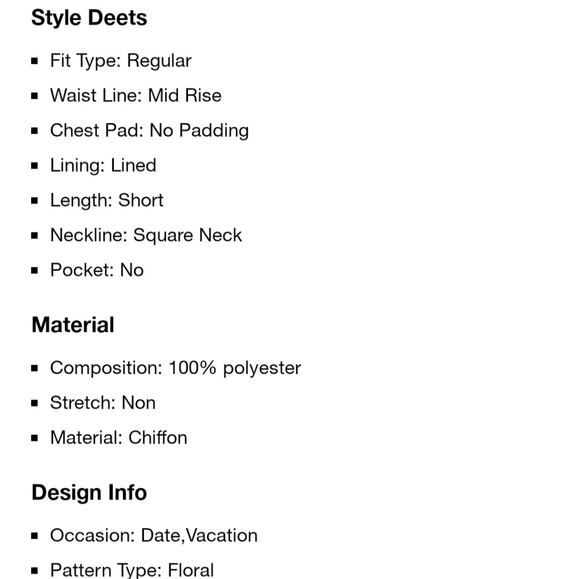 NWT Cider Chiffon Ruffle Mini Floral Dress Sz 4 Small - Picture 4 of 9